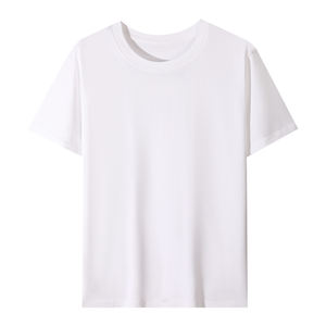 เสื้อยืดคอตตอนคุณภาพสูงแบบขายส่ง น้ำหนัก 220 กรัม ทรงโอเวอร์ไซส์ ไหล่ตก ระบายอากาศได้ดี ดีไซน์เรียบง่าย สำหรับผู้หญิงและผู้ชาย - Product Image 3