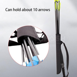 Men Premium Leather Archery <b>Quiver</b> Handmade Durable Material Adjustable Belt Comfortable Outdoor Hunting Gear - Product Image 4