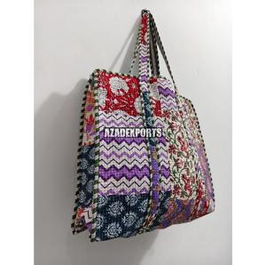 Bolso Tote de Algodón Bordado con Estampado de Tigre Pintado a Mano, Estilo Bohemio, Cierre de Cremallera, Gran Capacidad, para Todas las Temporadas, para Mujer - Product Image 3