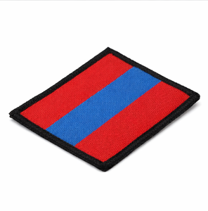 แผ่นปักลายแบบพาราชูทสีแดงน้ำเงินแดง ลาย DZ Drop Zone - Product Image 2