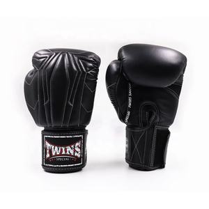 Guantes de Boxeo Profesionales de Alta Calidad con Agarre, Nuevo Diseño, Cuero Genuino, Guantes de Sparring Twins con Forro Alto - Product Image 4