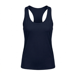 Custom Print Solid Eco-friendly Women's Pickleball Racerback Tank <b>Top</b> Scoop Neck Lightweight Breathable Moisture Management - Product Image 2