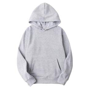 Men's <b>Orange</b> Hooded Sweatshirt Regular Fit Solid Color Cotton <b>Fleece</b> Casual Autumn Wear Pocket Design - Product Image 5