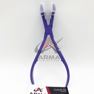 Hair Extension Tools Surgical Grade Stainless Steel Plier L-Shape <b>Tape</b> in Sealing Plier with Silicone Pads Hair Pliers - Product Image 6