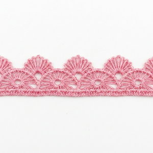 Encaje Guipur GPO Rosa Bebé de 15mm, Rollo de 20 Metros para Ropa Infantil, Diademas, Manualidades, Decoración, Personalizable, Venta al Por Mayor - Product Image 2