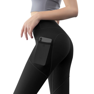 Leggings Deportivos GAF para Mujer, Transpirables, de Cintura Alta, con Bolsillos, para Fitness, Yoga y Gimnasio - Product Image 4