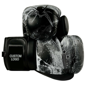 Guantes de Kickboxing de Cuero Profesional de Alta Calidad, Personalizables, con Cierre de Cordones, 10oz 12oz 14oz 16oz, Absorben la Humedad - Product Image 4