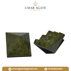 Pirámides de Cristal Vastu de Ágata Negra Lemuriana, Pirámide Vastu de 9 Facetas, Pirámide Lemuriana de Ágata Negra, Venta al Por Mayor en Línea - Product Image 4