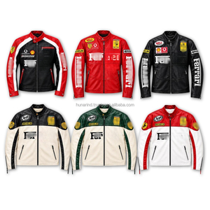 <b>Women</b> Men Motorcycle <b>Jacket</b> 100% Genuine Leather Windproof Button Winter Multi Colorway Private Label OEM/ODM - Product Image 2
