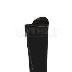 Mini-chaps en cuir souples pour chevaux, avec sangle de réglage, pour l'entraînement équestre en extérieur - Product Image 5