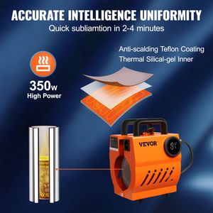 Mini 11oz-15oz tazas de café vasos máquina de prensa de calor de mano ligero DIY sublimación espacios en blanco cinta guantes accesorios para - Product Image 5