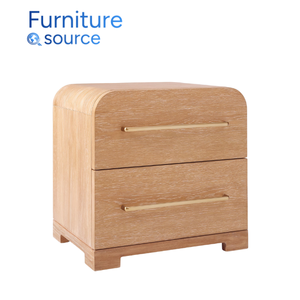 Mesita de noche de madera de lujo, muebles de dormitorio modernos de primera calidad, OEM, ODM, fabricante de Vietnam, Suministro asequible duradero para Hotel Inn - Product Image 1