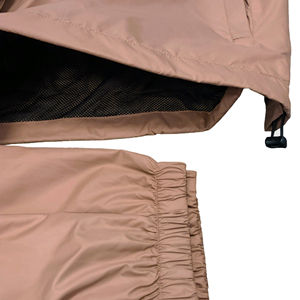 ชุดวอร์มกันลมคุณภาพสูง แจ็คเก็ตซิปพร้อมโลโก้สั่งทำและกางเกงขายาว 100% ไนลอน ดีไซน์ใหม่ ชุดวอร์มโอเวอร์ไซส์สำหรับผู้ชาย - Product Image 5