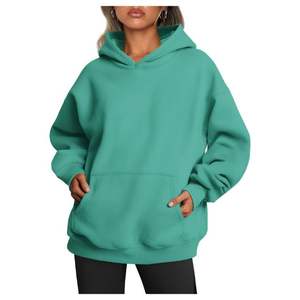 Sudadera con Capucha de Invierno/Otoño para Mujer, Sudadera de Poliéster, OEM ODM, Logotipo Personalizado, Insignia, Sudadera Informal para Gimnasio, Ropa de Calle, Moda Casual - Product Image 3