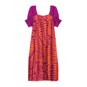 Nuevo Vestido Mumu para Mujer 2025, Envío Rápido Directo de Fábrica OEM, Vestido Mumu Tropical de Moda para Mujer, Impresión Personalizada OEM, MOQ Bajo - Product Image 2