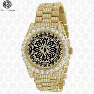Montre mécanique de luxe Charm Jewells en acier inoxydable 40 mm, analogique, unisexe, verre saphir, résistance à l'eau 10 bars, automatique - Product Image 1