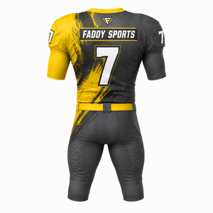 Custom Men American Football Uniform Set Sublimation Professional Team Training Football Jersey with <b>Padded</b> <b>Pants</b> Sportswear - Product Image 2