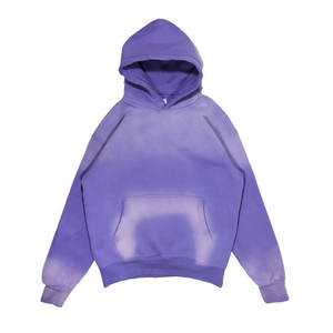 เสื้อฮู้ดดี้ดีไซน์พิเศษคุณภาพสูงสำหรับฤดูหนาว สีซีดแบบซันเฟด พร้อมโลโก้สั่งทำได้ ไซส์พลัส สวมใส่สบายๆ สำหรับขายออนไลน์ - Product Image 1