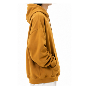 Fabricant de vêtements en gros OEM ODM, sweats à capuche surdimensionnés personnalisés, coton molletonné lourd, streetwear unisexe, marque privée - Product Image 6