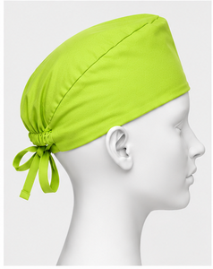 Professional Nursing <b>Scrub</b> Hats Cotton Breathable <b>Caps</b> with Sweatband Adjustable Elastic Fit Medical Surgical Hospital Work Hats - Product Image 4