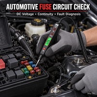 Testeur de circuit automobile HT86A HT86B, stylo testeur de tension AC/DC, résistance, continuité, diagnostic de câblage de voiture, multimètre