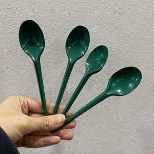 Meilleures ventes 2026 – Nouveauté : Cuillères jetables en plastique 15/21 cm pour fêtes, restaurants, restauration rapide, plats à emporter – Multicolores - Product Image 4