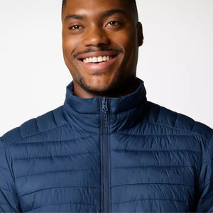 2026 Best Quality Men's Customized Weight Outdoor <b>Fleece</b> Jacket Stand Zipper Closure Bamboo Fiber Lining Regular Fit Winter - Product Image 5