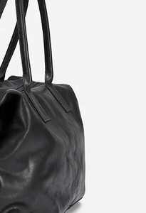 Leather Backpack <b>Men</b> Soft Leather Casual Daypack Large Storage <b>Shoulder</b> <b>Bag</b> Daily Travel School Office <b>Bag</b> Fashion Backpack - Product Image 2