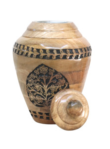 Nouveau design d'urnes de crémation en bois pour adultes urnes en bois urnes funéraires taille personnalisée fournitures funéraires - Product Image 4