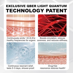Ánh sáng lượng tử Chất lượng cao giảm đau sản phẩm cộng hưởng cơ thể các bản vá lỗi - Product Image 3