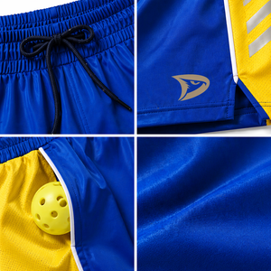 Wholesale Tournament Ready Pickleball <b>Shorts</b> <b>Men</b> <b>Elastic</b> <b>Waist</b> Quick Dry Stretch <b>Shorts</b> - Product Image 5