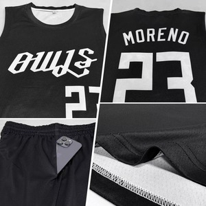 Meilleurs uniformes de basket-ball jaunes et noirs avec impression par sublimation, design personnalisé, maillots d'équipe de basket-ball pour hommes - Product Image 4