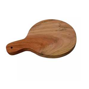 Skies Trader Rectangular Wooden Cutting Board Hole <b>Corner</b> Kitchen Prep Chopping <b>Block</b> Charcuterie Serving Tray Dishwasher Safe - Product Image 2