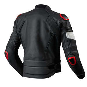 Veste en cuir pour homme personnalisée authentique, veste bomber en cuir, veste en cuir de moto avec fermeture éclair pour homme - Product Image 4