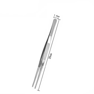 Kitchen Tweezer Multifunctional Stainless Steel <b>BBQ</b> Tongs Grill Clip Kitchen Gadgets Cooking Tweezers Buffet <b>Tool</b> For Home Use - Product Image 4