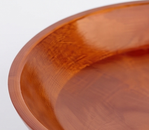 Bol décoratif en bois de qualité supérieure avec texture brillante, conçu pour sublimer les espaces de vie, idéal pour servir les aliments et offrir en cadeau - Product Image 2