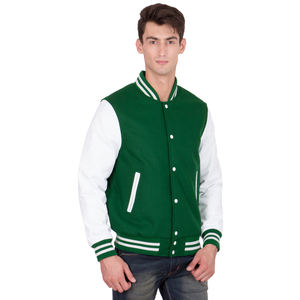 Veste universitaire en cuir pour homme, modèle personnalisé, en laine fine, long manteau, design sur mesure, vente en gros, veste universitaire vierge, best-seller - Product Image 6