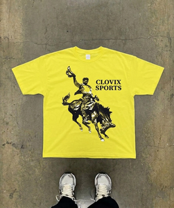 T-shirt à manches courtes pour homme Clovix Sports, impression personnalisée du logo, vêtements de style streetwear, coupe classique, jersey en coton, fabricant OEM ODM - Product Image 3