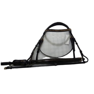 <b>Top</b> Trending Handmade Patent Leather Bridle With <b>Crystals</b> and Soft Padded Wok Manufacturer Supplier & Wholesaler Saman Exports - Product Image 2