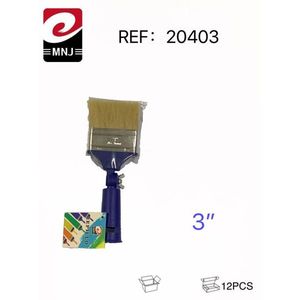 Pennello MNJ da 3 pollici con setole professionali per pittura, adatto per uso domestico e industriale - Product Image 1