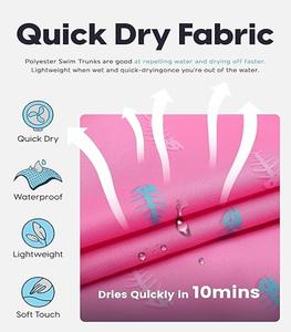 Shorts de Baño para Hombre de Alta Calidad, Secado Rápido, Estampado Completo, Cierre con Cordón Elástico, Ligeros, Corte Clásico, Color Personalizado - Product Image 4