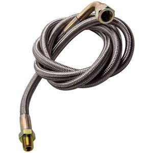 Kit de conduite d'alimentation en huile Turbo à 90 degrés 41 pouces 1/8 NPT 4AN pour moteurs Nissan Z4 LC MAX International 4.2L T3 T4 T04E T70 T60 T61 - Product Image 6