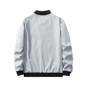 New Stylish Winter Embroidery Customized Breathable Oversized High Street Eco-Friendly Bomber Jacket for Men - Product Image 2