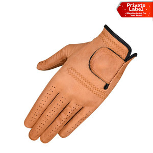 Gants de golf personnalisés avec logo imprimé, marqueur de balle magnétique sur mesure, gants de golf à étiquette privée avec languette en caoutchouc, patch gaufré personnalisé - Product Image 1