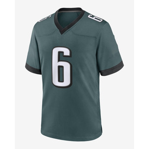 Maillot de football américain personnalisé surdimensionné respirant à col en V pour le jour du match, style Hip-Hop, avec impression par transfert thermique, marque privée pour équipe - Product Image 3