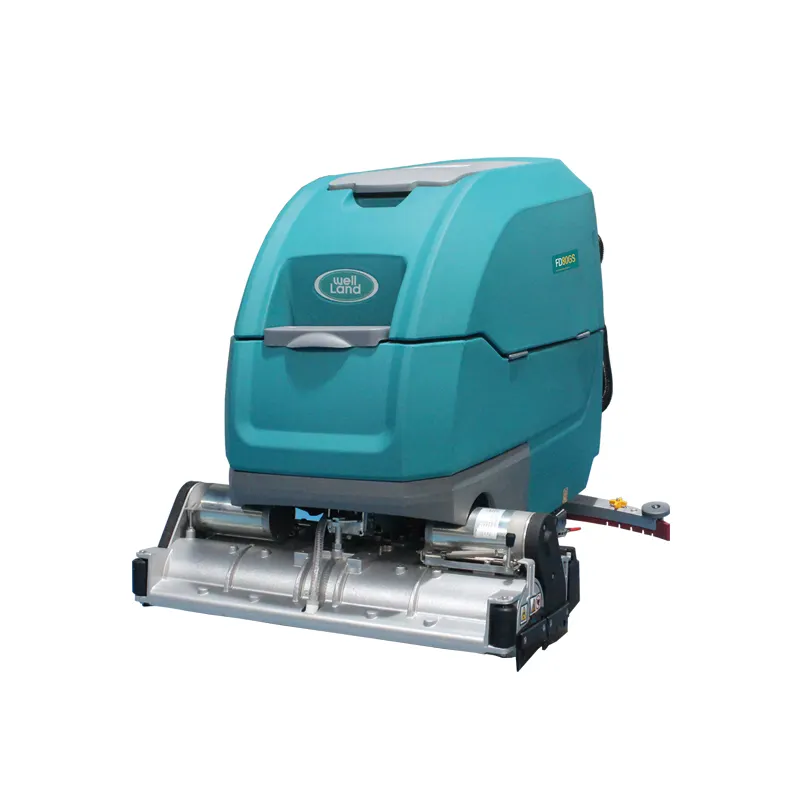 WELL LAND FD60 battery power floor walk behind floor scrubber cleaning machine