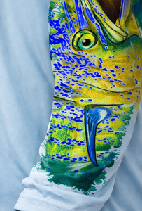 เสื้อเชิ้ตแขนยาว Bull Dolphin Performance แห้งเร็ว ระบายความชื้น เสื้อยืดตกปลา - Product Image 5