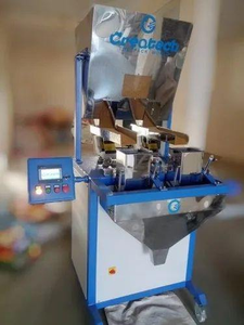 Máquina Automática para Envasado de Polvo y Gránulos en Bolsas, Sistema Dual VFFS, Dosificador de Tornillo, Vaso Volumétrico, Equipo para Envasado de Alimentos - Product Image 2