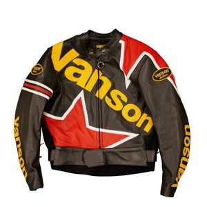 VANSON LEATHERS COBRA <b>STAR</b> WINDPROOF ECO-FRIENDLY HEATED STREETWEAR <b>JACKET</b> - Product Image 1