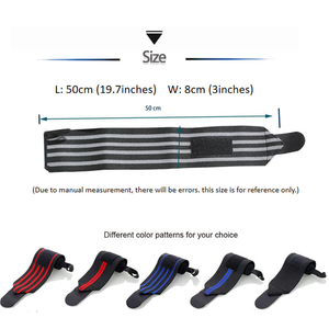 Bandes de maintien pour poignets haute résistance pour l'entraînement en salle de sport, la musculation, les développés couchés, les soulevés de terre et la prévention des callosités - Product Image 4